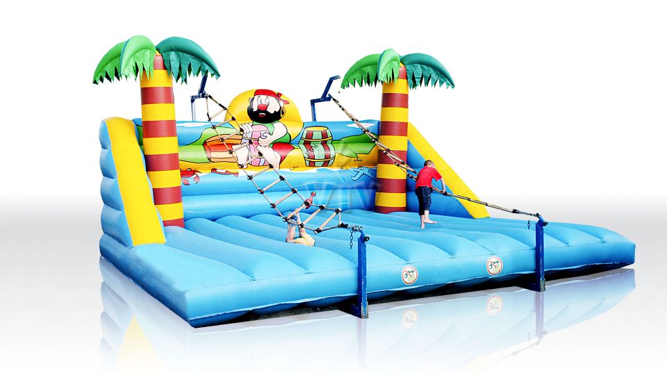 Ladders Pirates 6,3 x 6,0 x 3,1 m commercial inflatable action game