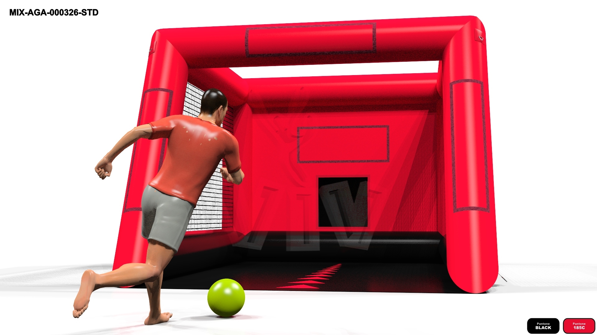 Radar Gate commercial inflatable action game
