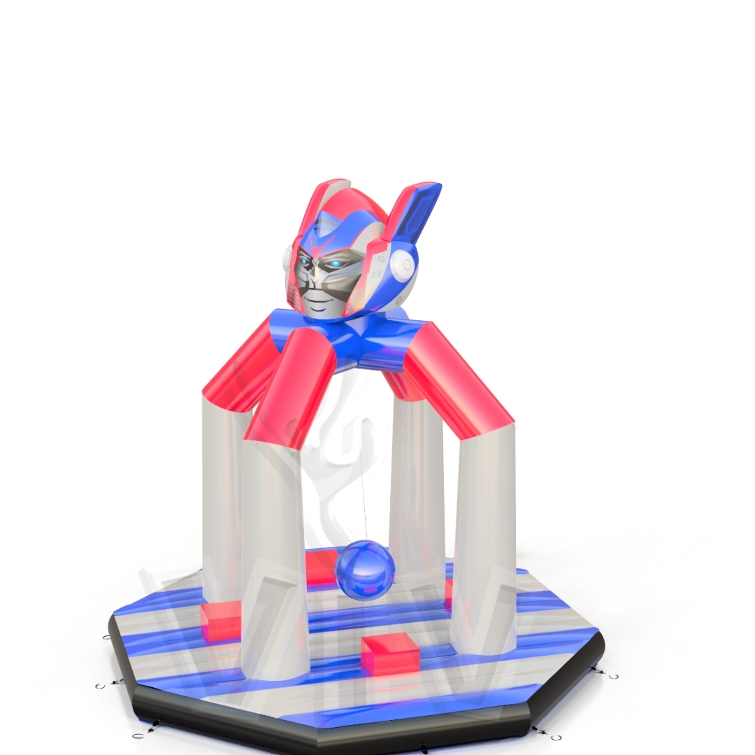 Wrecking Ball Extreme Demolition Robot commercial inflatable action game