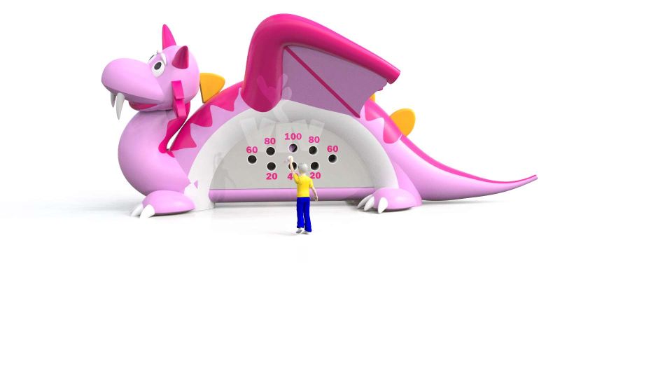 Dragon hunting - Castle Collection commercial inflatable action game
