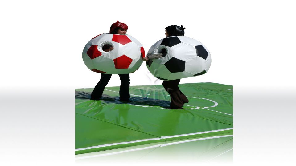 Football Sumo 2 piec. with mat commercial inflatable action game