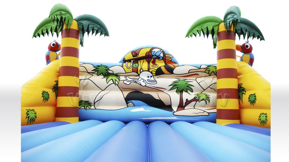 Ladders Treasure Island 6,3 x 6,0 x 3,1 m (without construction) commercial inflatable action game