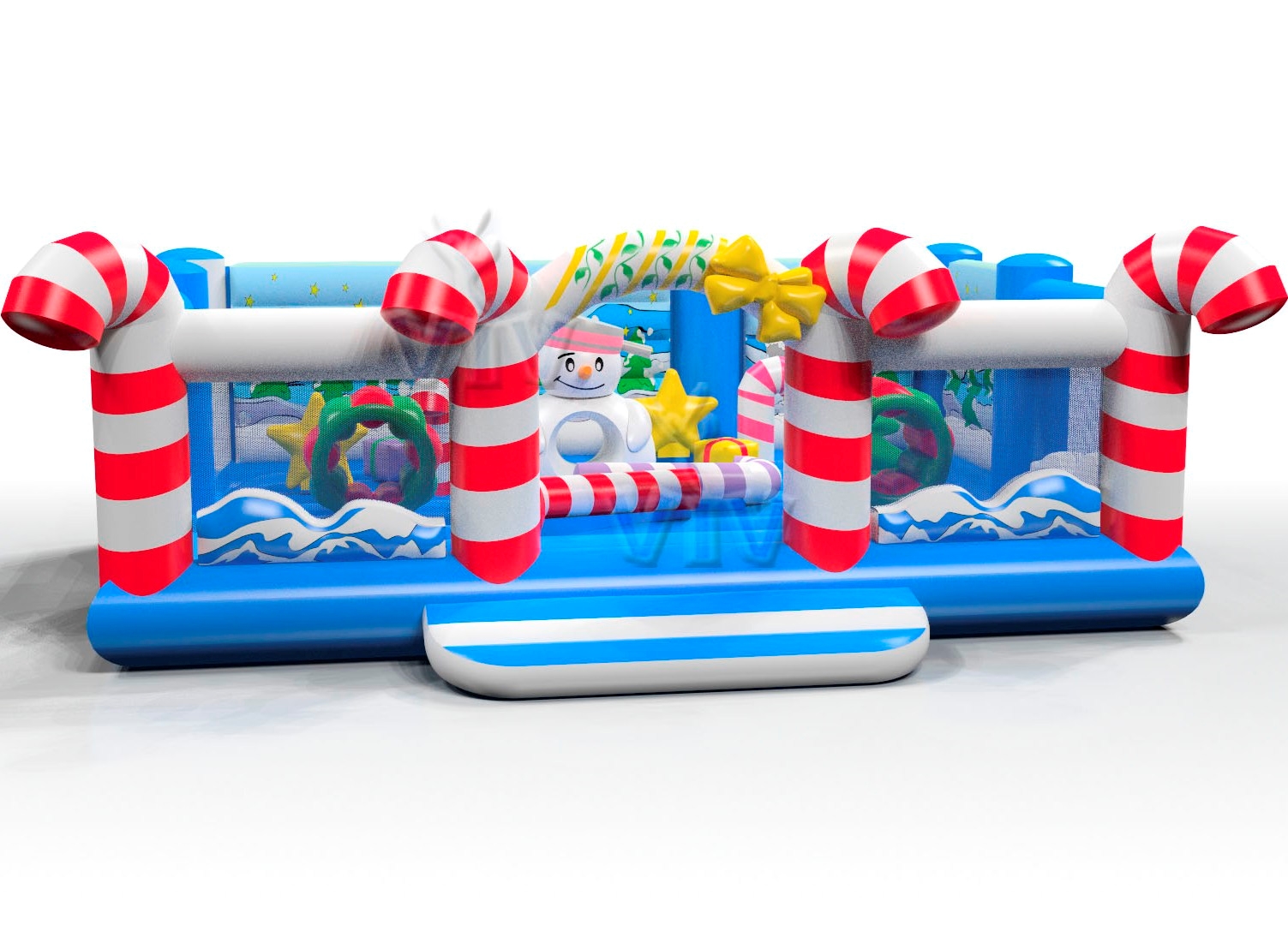 Active Center Candy Cane - Collection Winter commercial inflatable active center