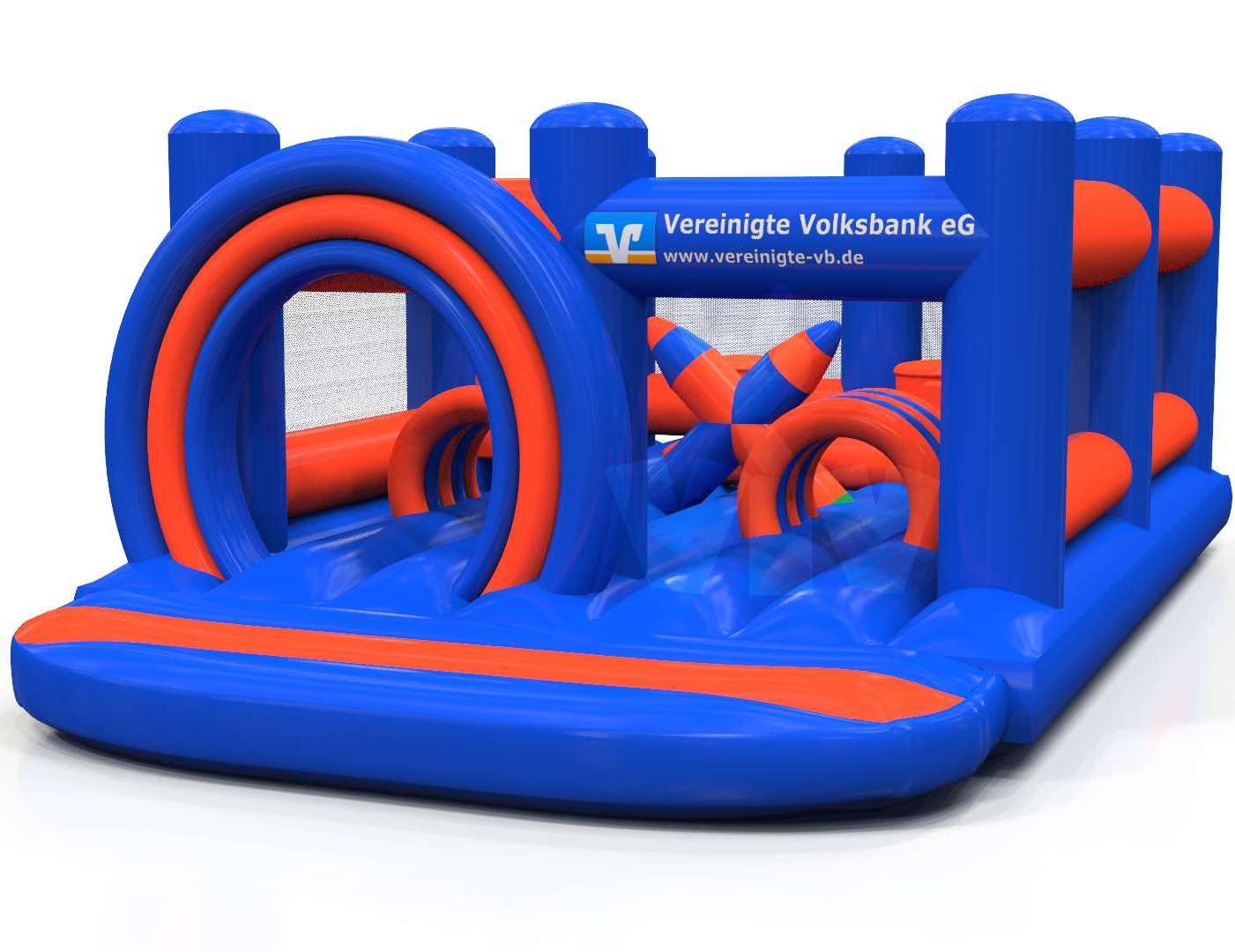 Active Center "Volksbank" - Collection Volksbank commercial inflatable active center