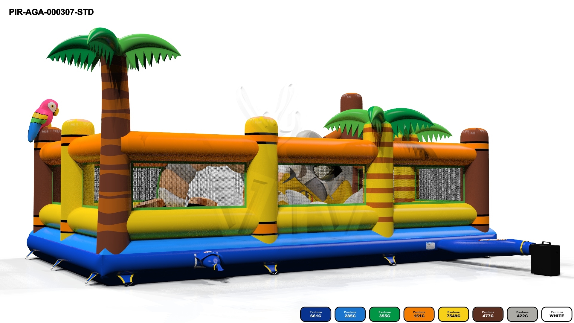 Active Center Pirates - Collection Pirate commercial inflatable active center
