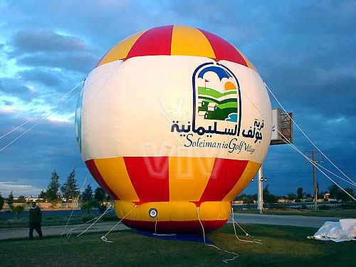 Inflatable balloons with wide base promotional inflatable product photo