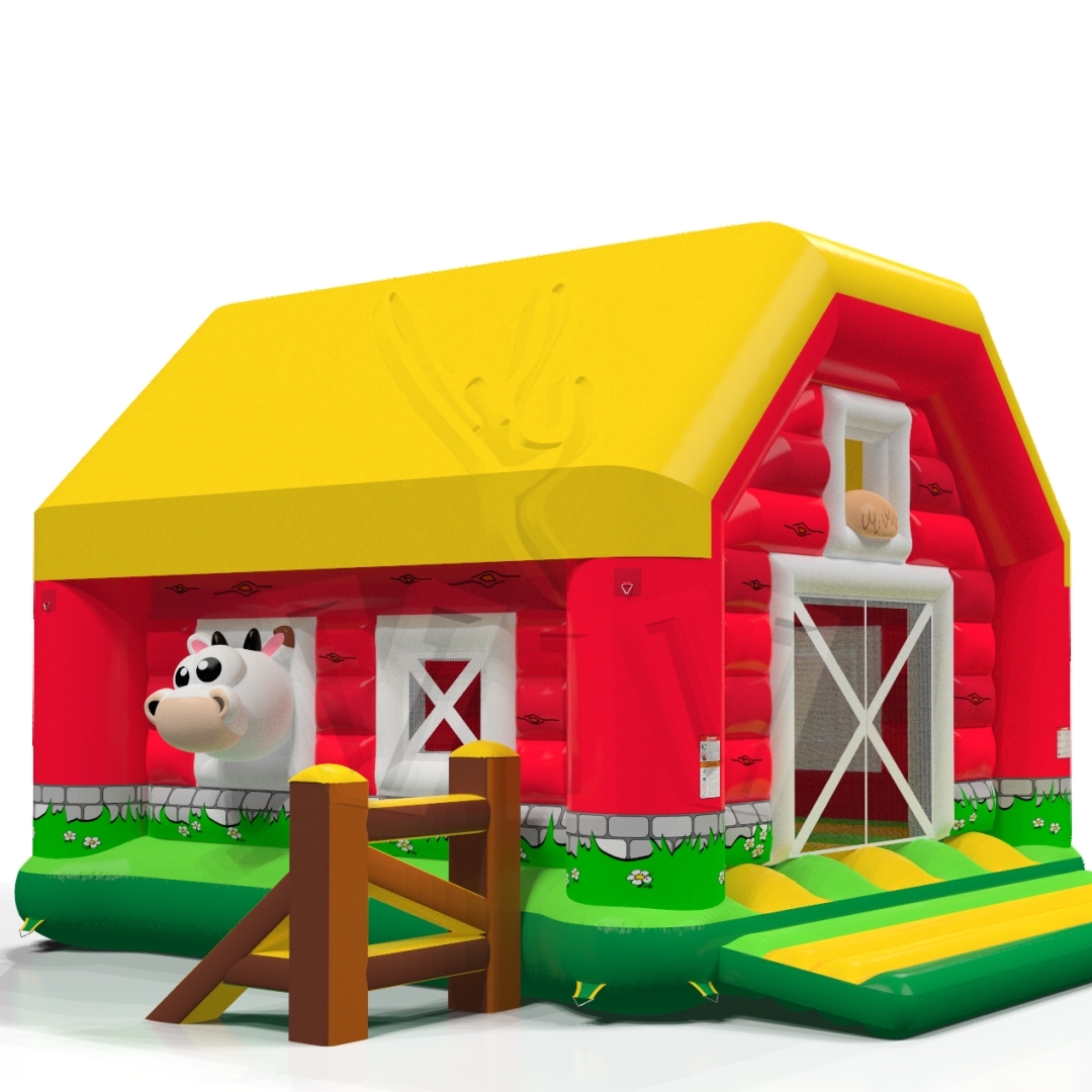 Bounce Barn with roof commercial inflatable bounce
