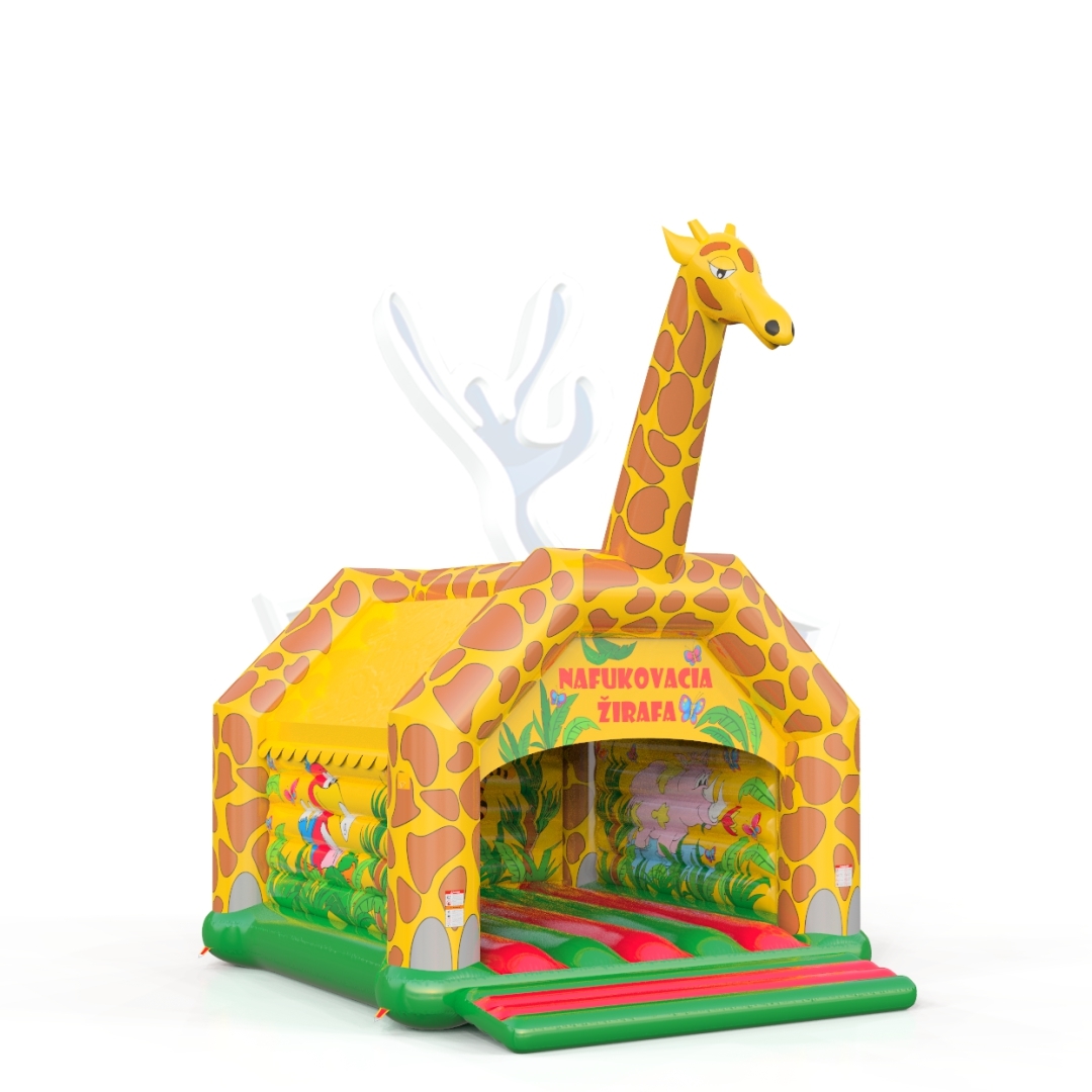 Bounce Giraffe commercial inflatable bounce