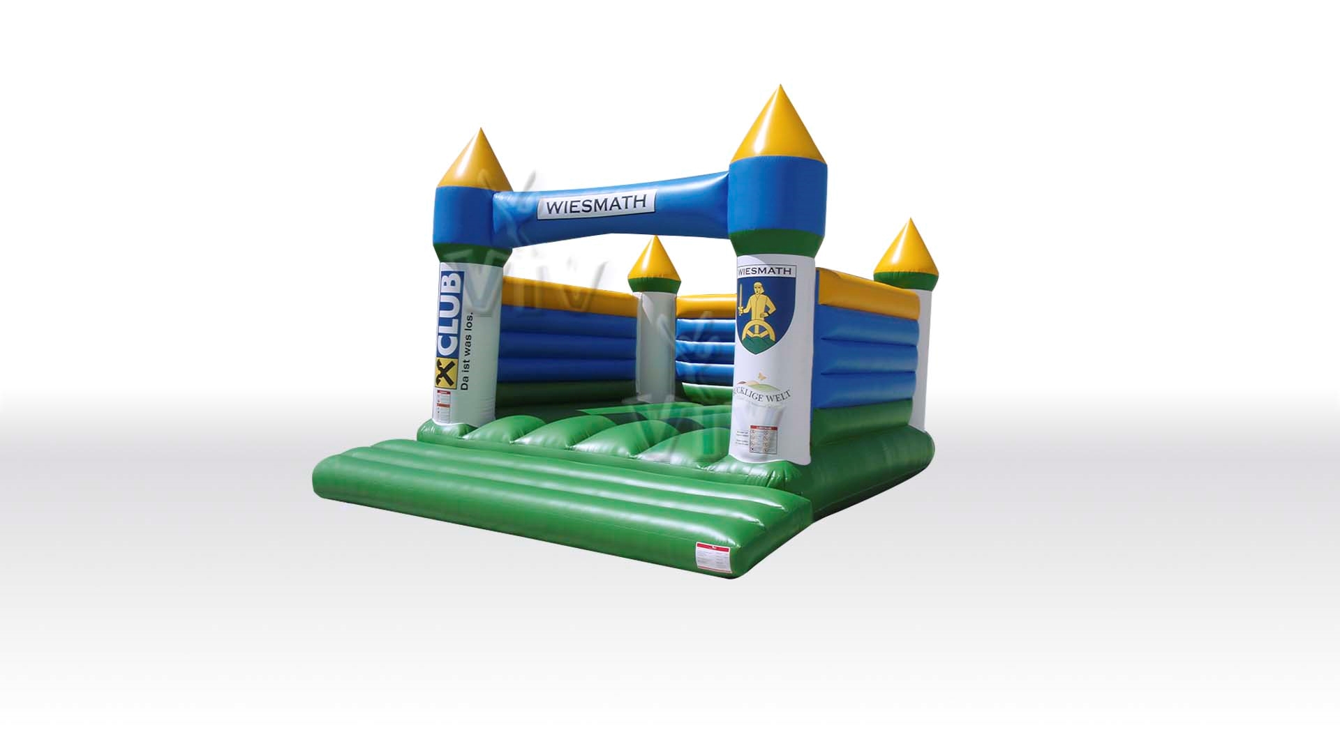Bounce Merlin Raiffeisen Wiesmath commercial inflatable bounce