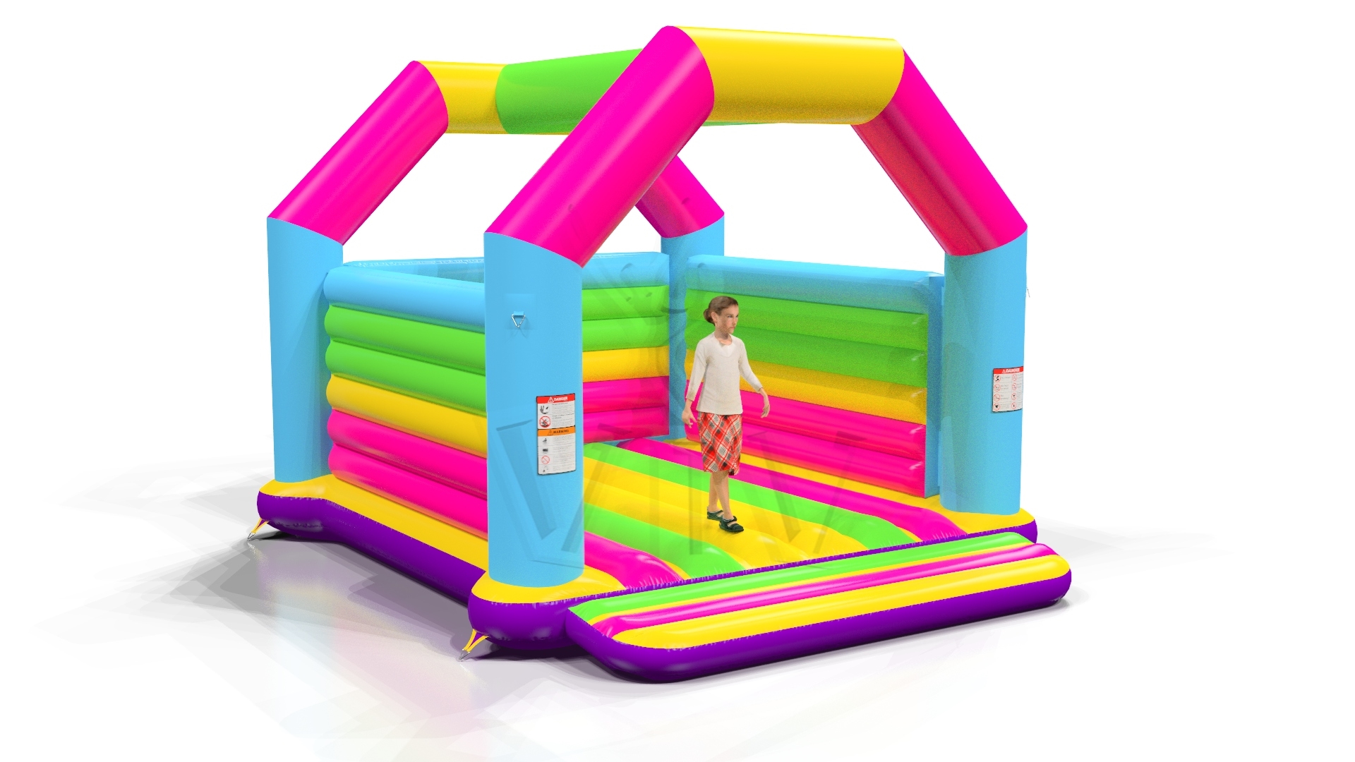 Bounce Startup S (with roof frame) commercial inflatable bounce