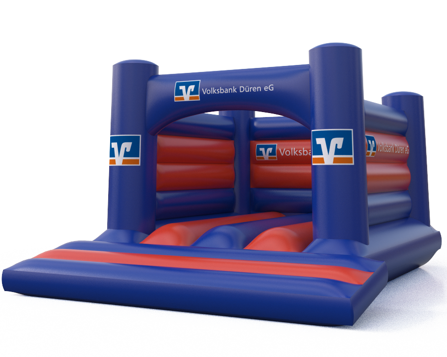 Bounce "Volksbank" - Collection Volksbank commercial inflatable bounce