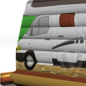Bounce Wohnmobil commercial inflatable bounce