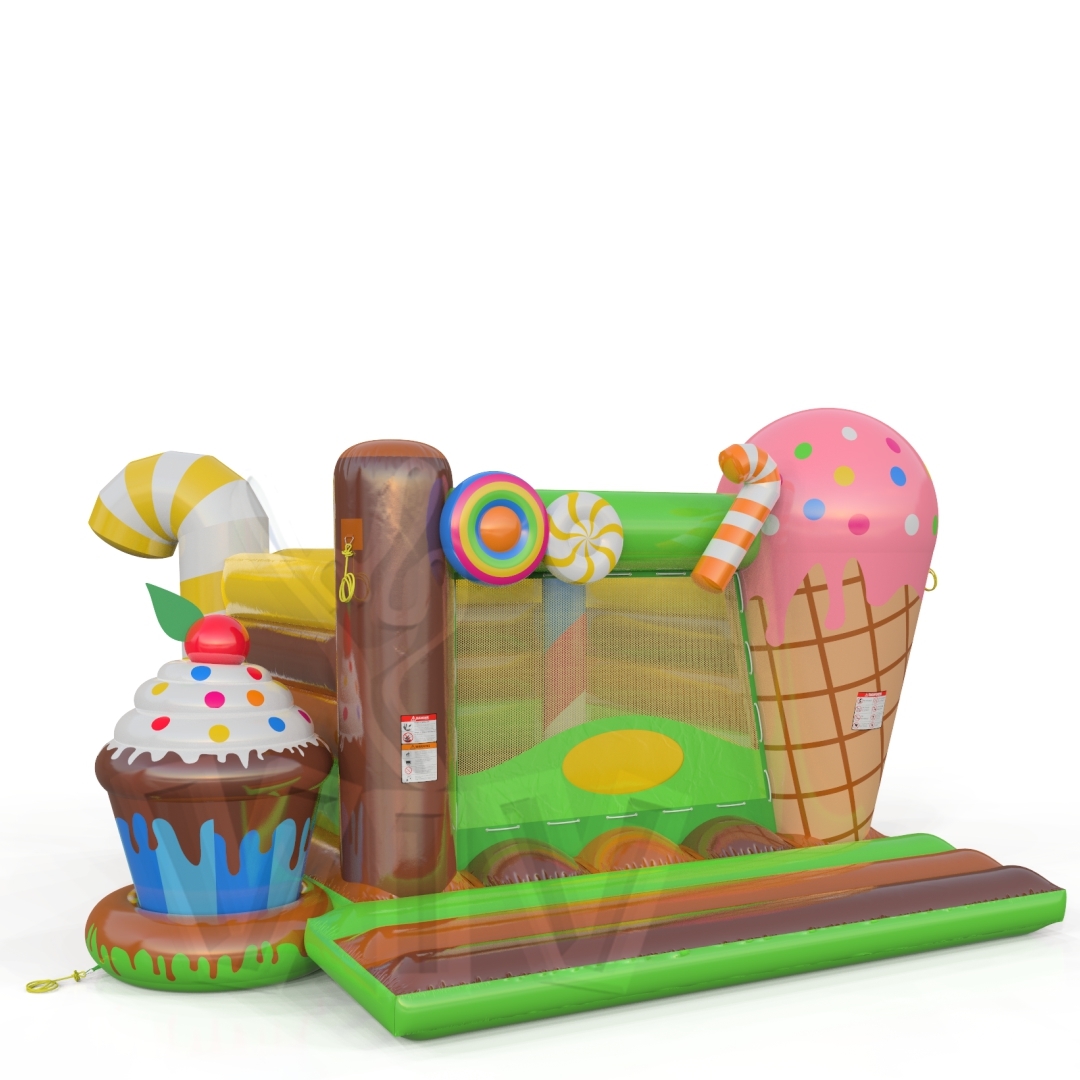 Dry Pool Confectionery commercial inflatable bounce
