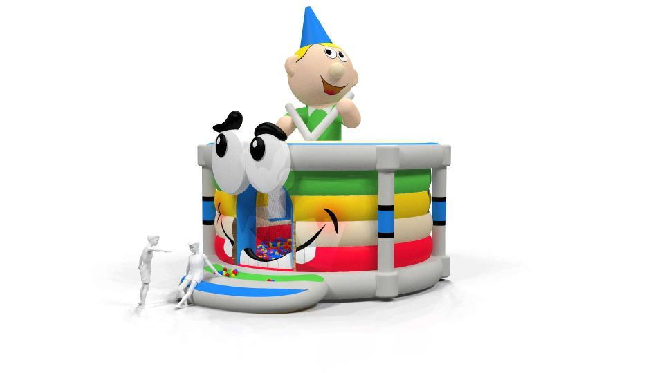 Ballpool Drum - Musical Collection commercial inflatable bounce