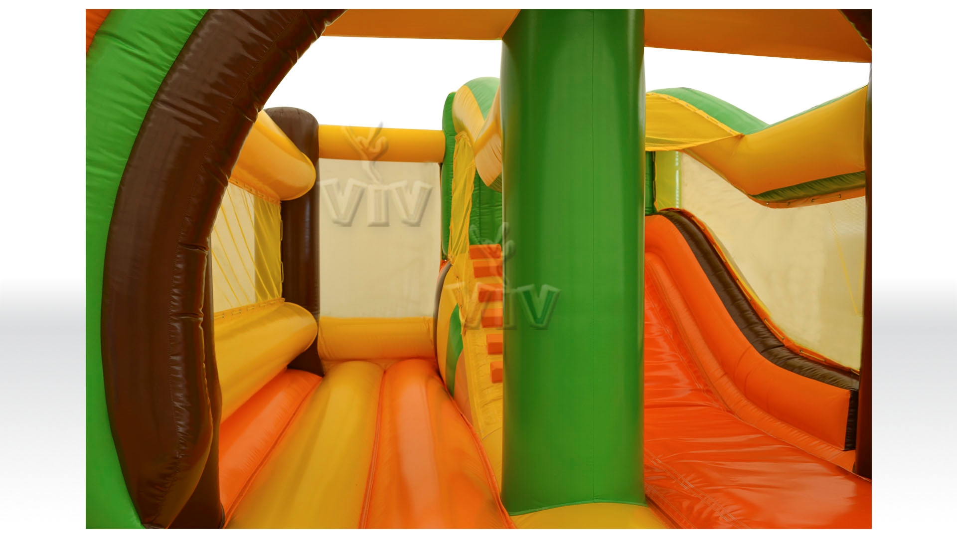 Bounce Combo Western commercial inflatable bounce