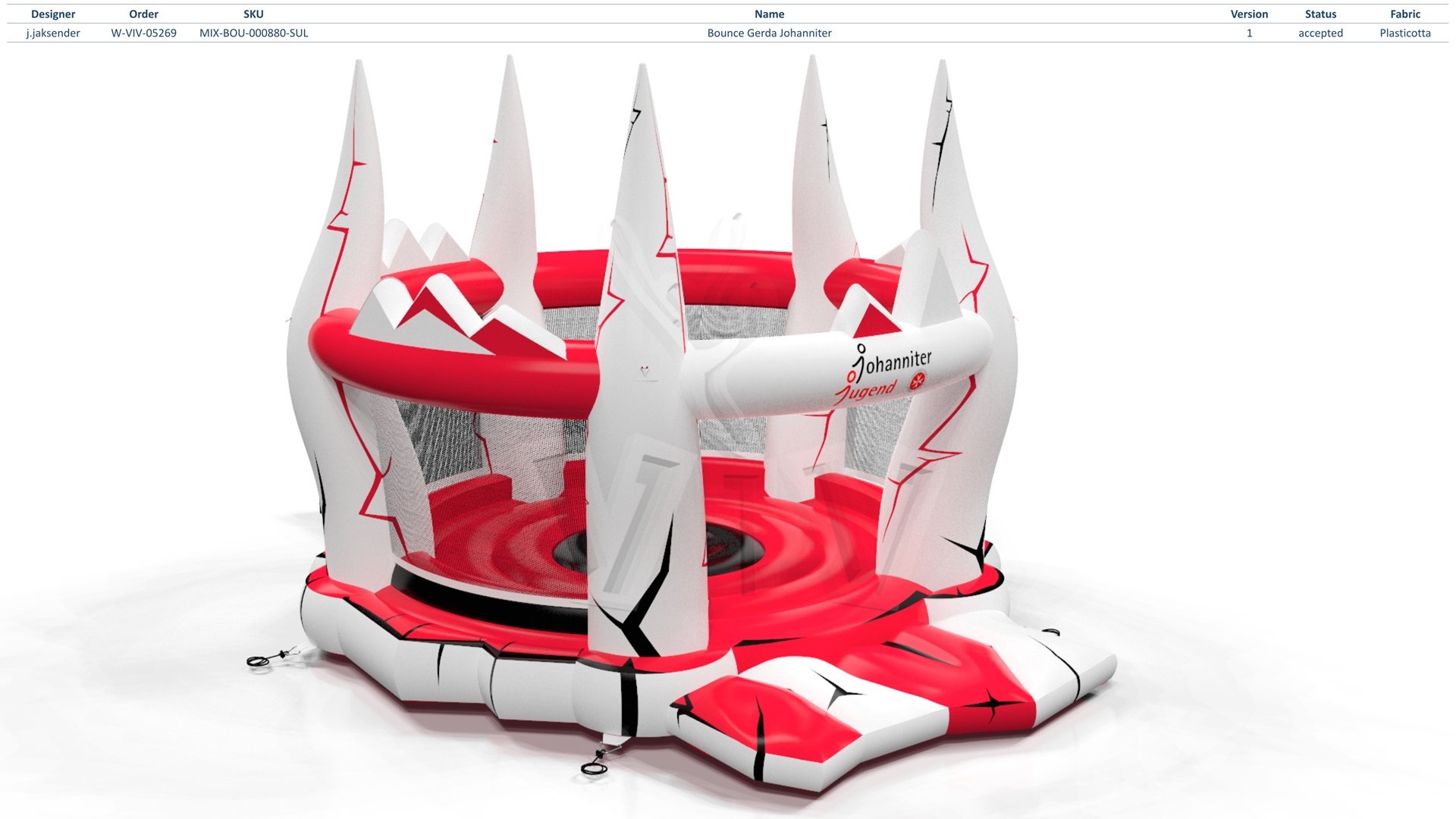 Bounce Gerda Johanniter commercial inflatable bounce