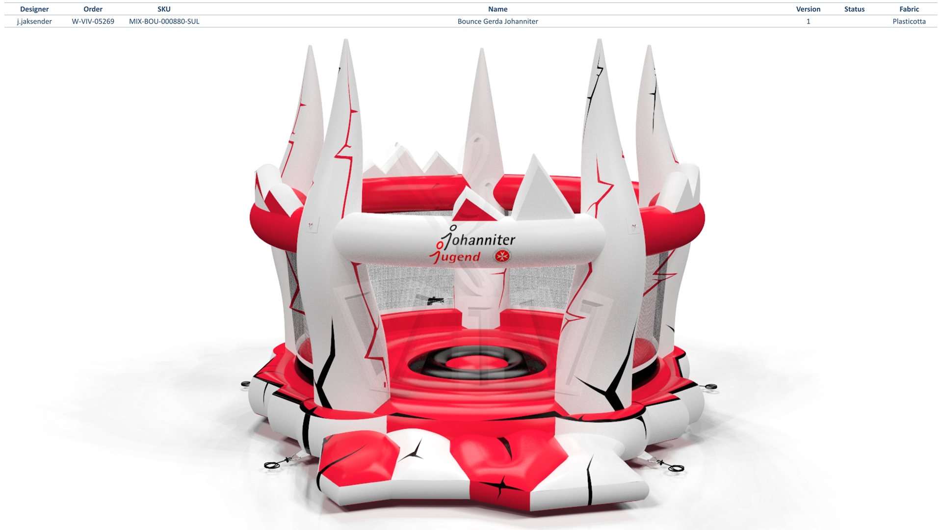 Bounce Gerda Johanniter commercial inflatable bounce