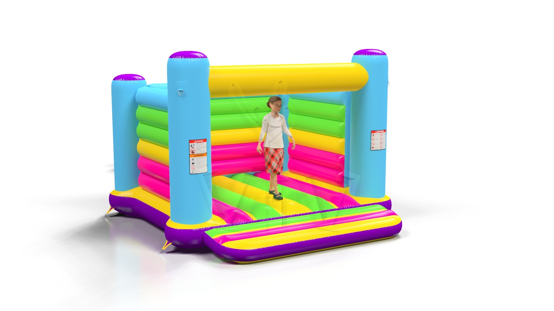 Bounce Startup XS2 (no roof, full walls) commercial inflatable bounce