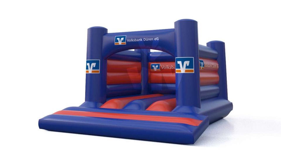 Bounce "Volksbank" - Collection Volksbank commercial inflatable bounce