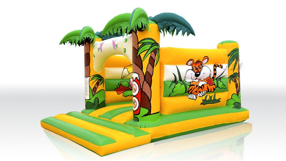 Jungle 5 x 4 m without roof commercial inflatable bounce