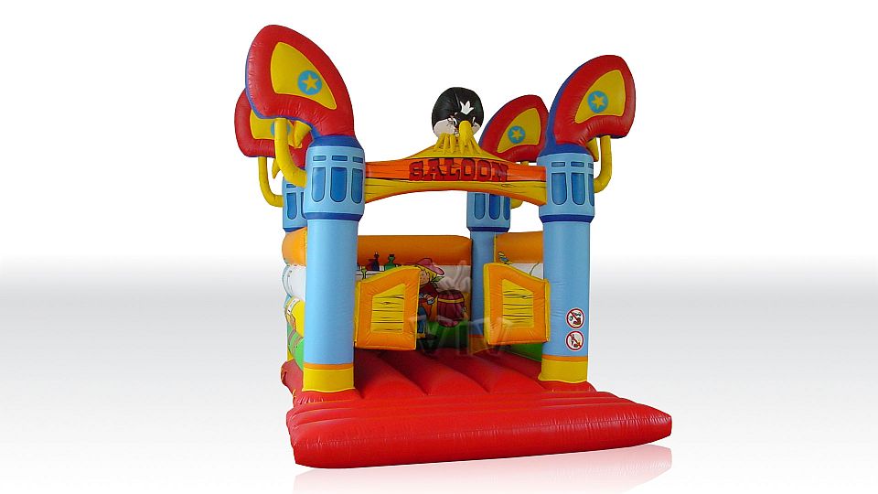 Saloon 4 x 3 without roof commercial inflatable bounce