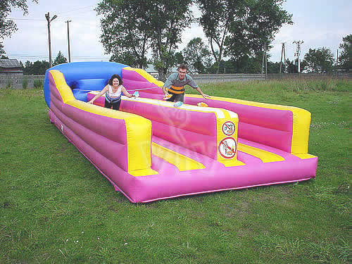 Bungee-run promotional inflatable product photo