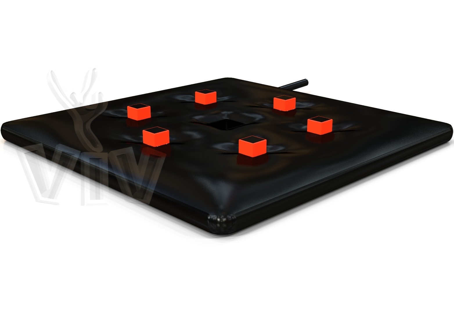 Broom Fun in Black Square Single - set - Collection Fun in Black commercial mechanical broom attraction