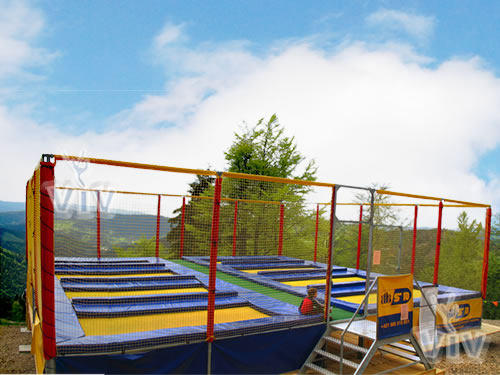 8-place Trampoline mechanical attraction product photo