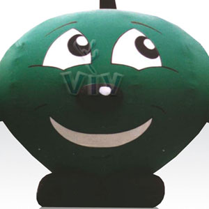 Apple 7,5 m commercial custom inflatable