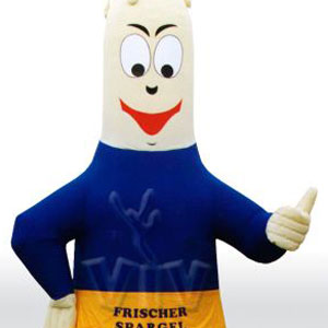 Asparagus 7,5 m commercial custom inflatable