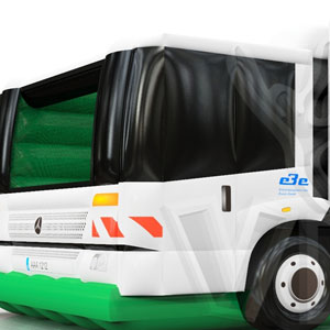 Garbage truck commercial custom inflatable