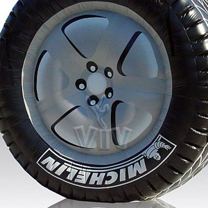 Michelin Tire 5 m commercial custom inflatable