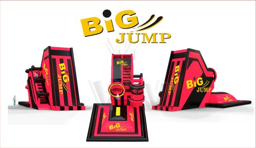 Catapult Big Jump without rocket 17,7 x 9,4 x 9 m commercial custom inflatable
