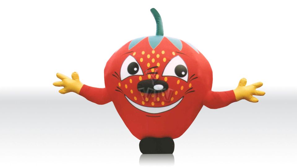 Strawberry 7,5 m commercial custom inflatable