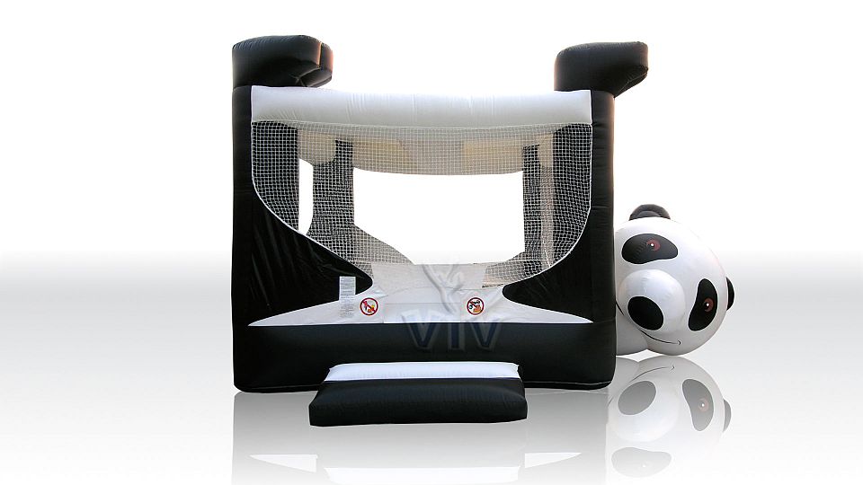 Laying Panda (balls sold separately) commercial inflatable dry pool