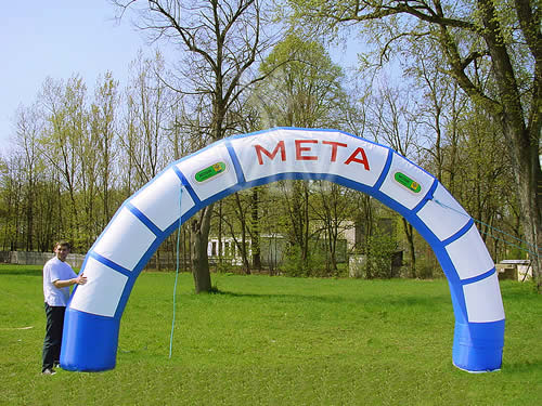 VIV inflatable promotional gate for event entrances and start lines