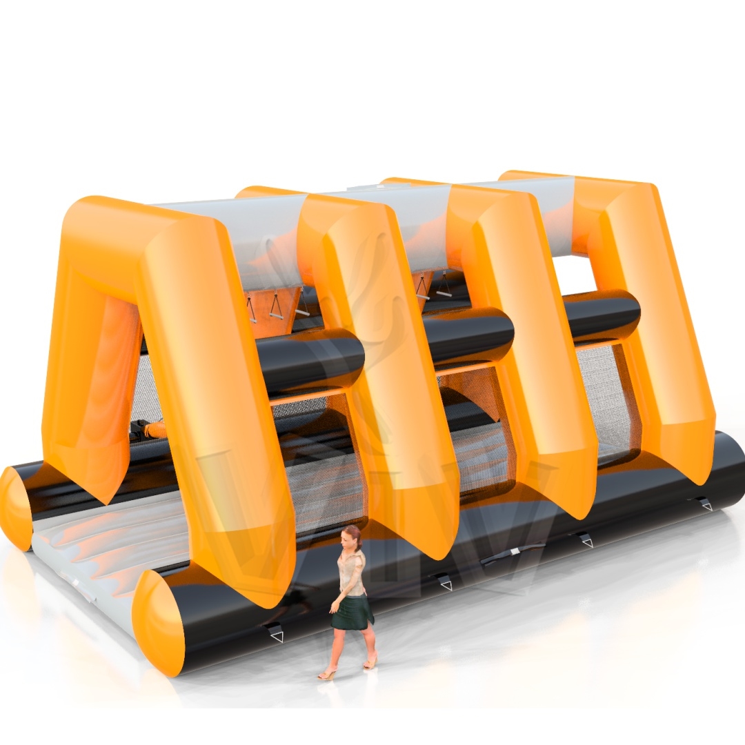 Obstacle Course Trapeze commercial inflatable obstacle course