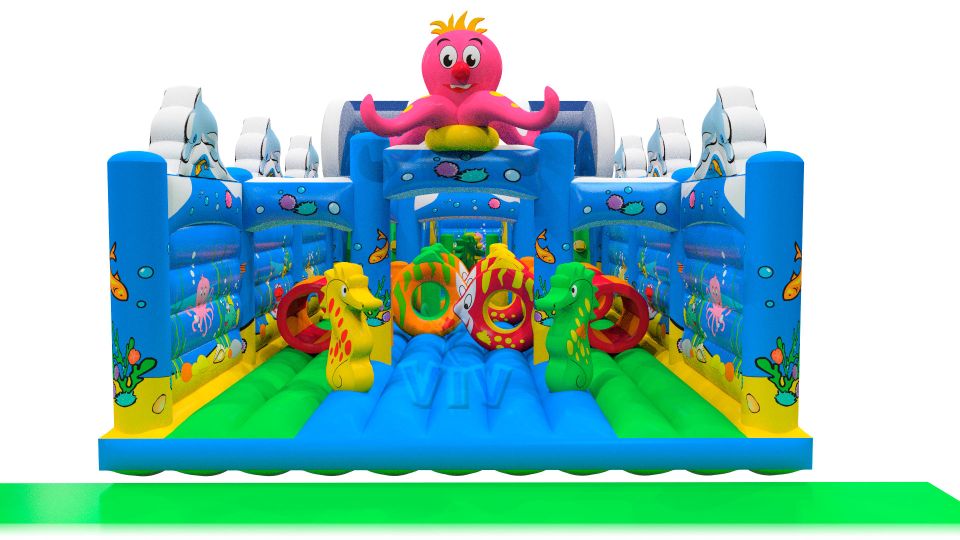 Obstacle Course Underwater World - Collection Unterwater World commercial inflatable obstacle course