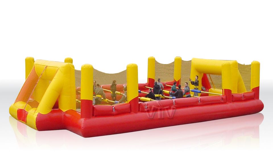 Soccer field 13,6 x 6,5 x 2,5 m - inflatable part commercial inflatable playing field