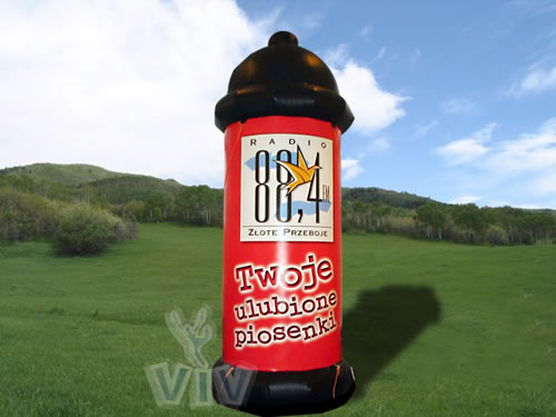 Bill Post promotional inflatable product photo