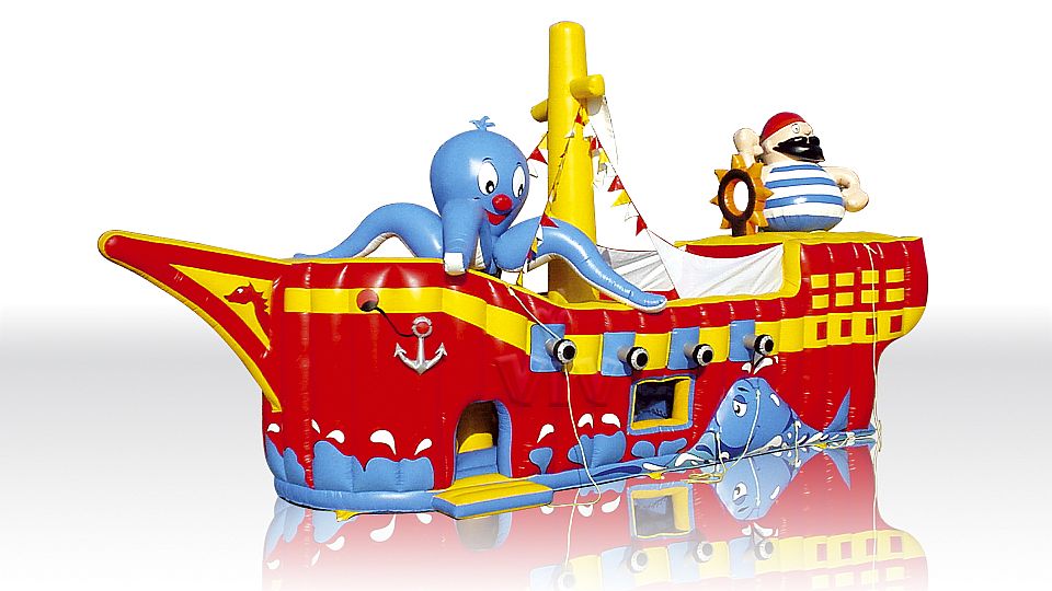 Pirate Ship STANDARD commercial inflatable ship attraction