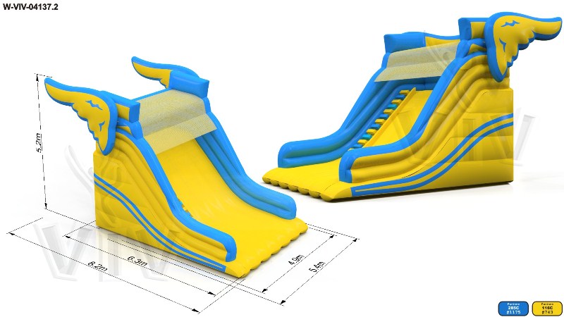 Slide Goodyear B 8,2 x 5,4 x 5,2 m commercial inflatable slide