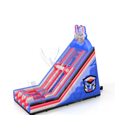 Vrec with Robot Head commercial inflatable slide
