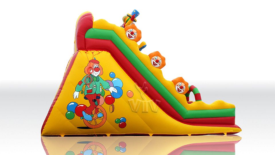 Clown Mini commercial inflatable slide