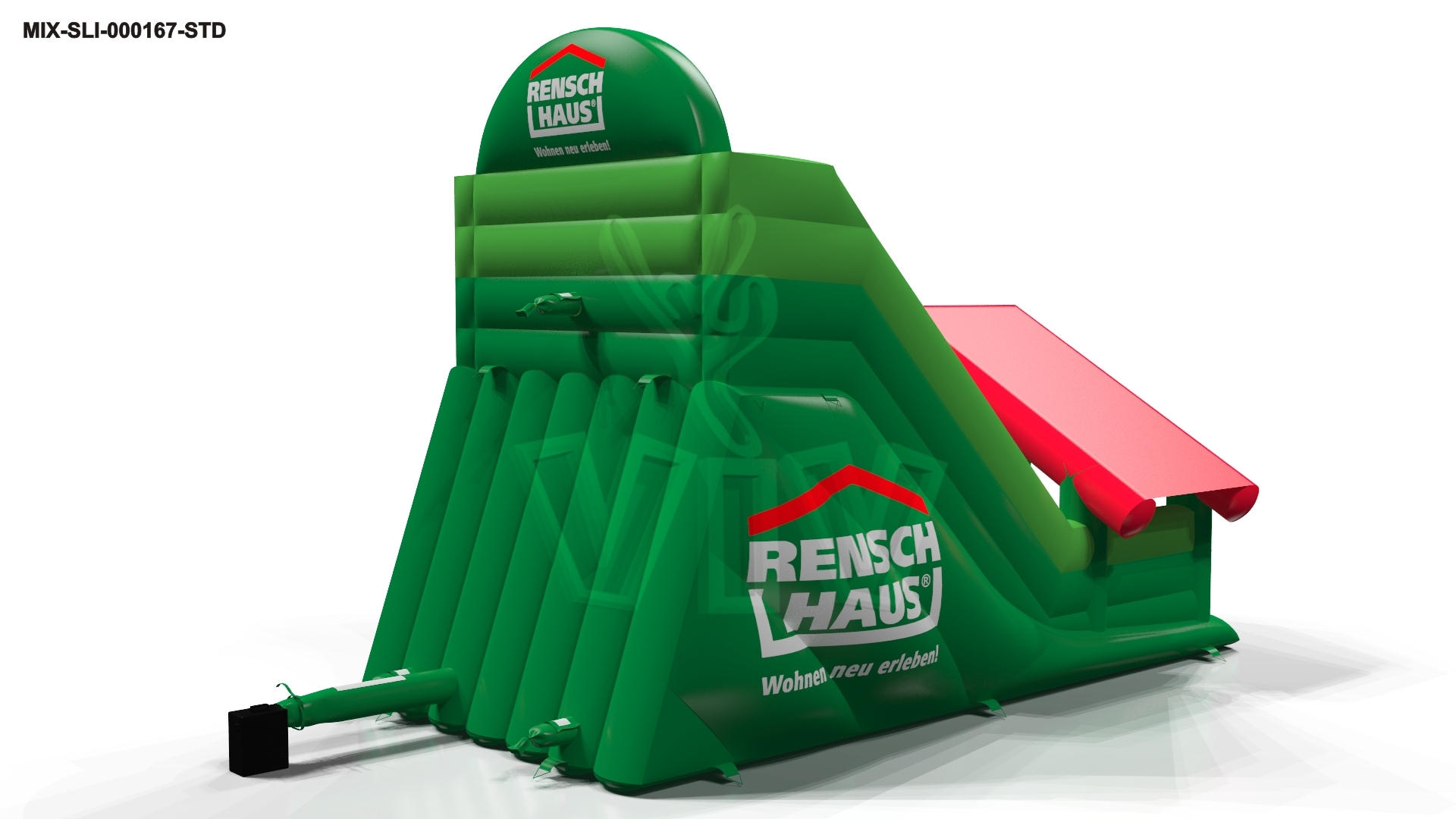 Flisak Rensch Haus digital commercial inflatable slide