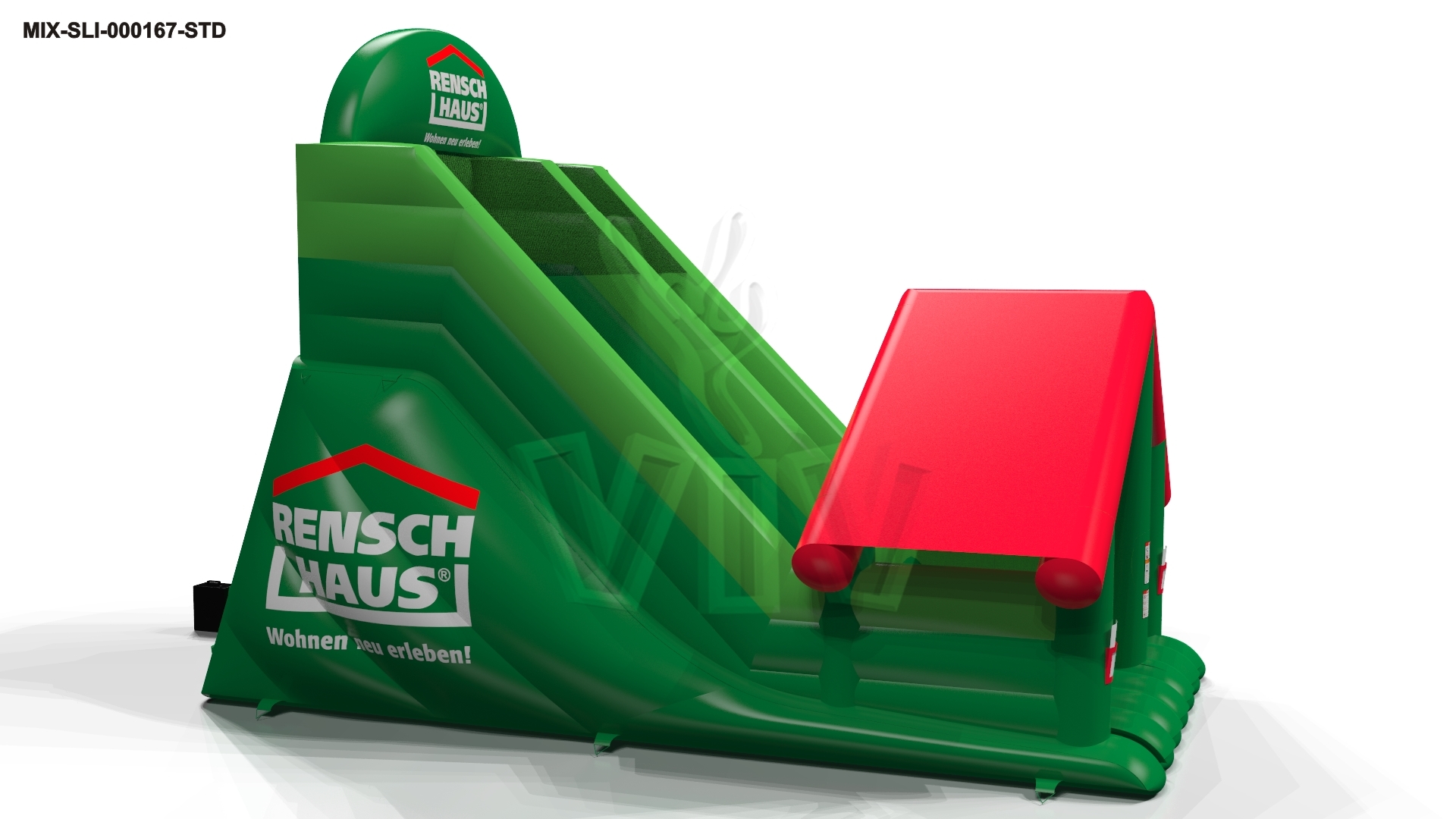 Flisak Rensch Haus digital commercial inflatable slide