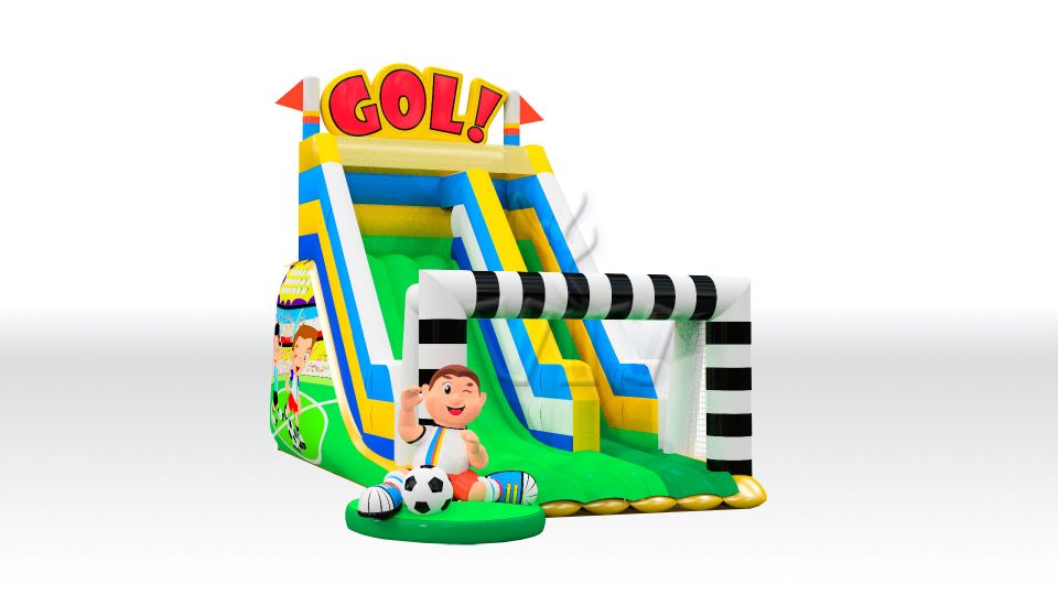 Football - Collection Football commercial inflatable slide