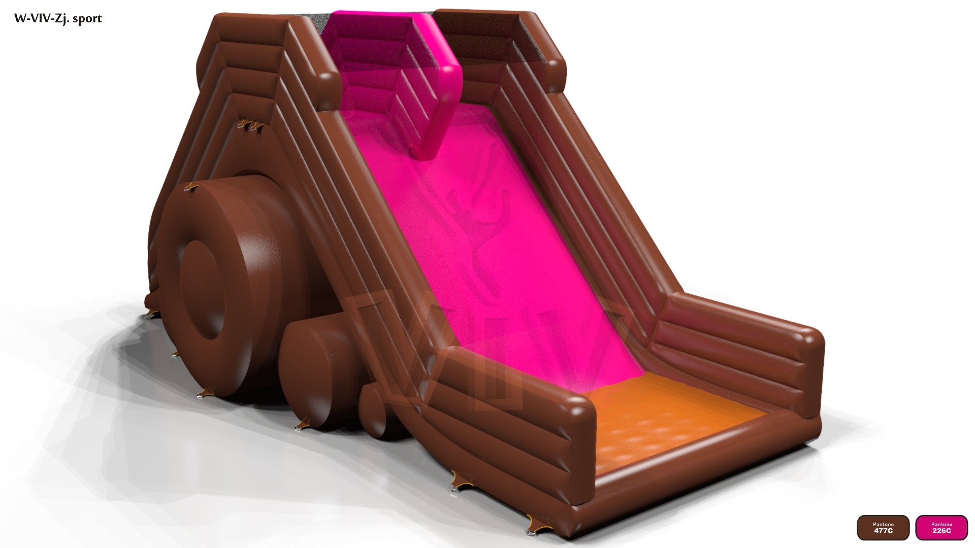 Fun in Mud - Collection Games commercial inflatable slide