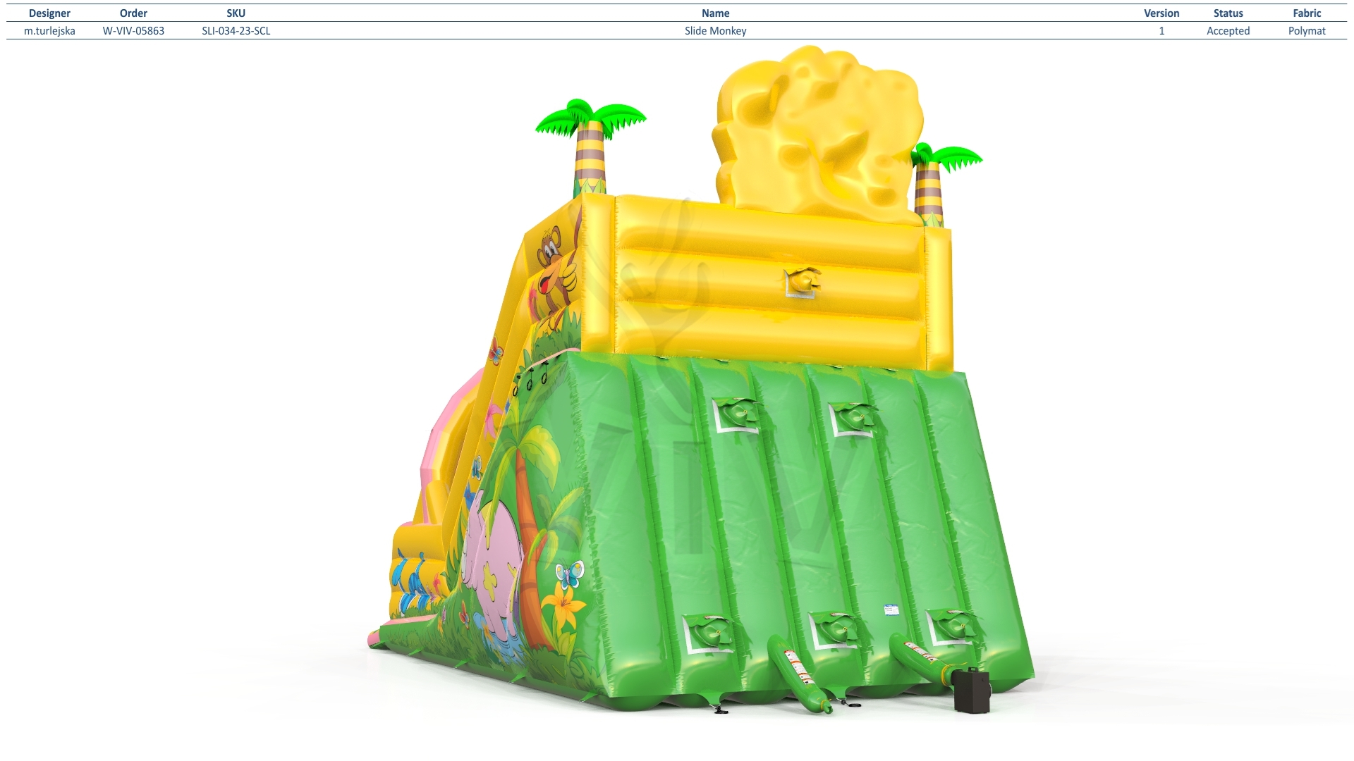 Monkey STANDARD Super Plus commercial inflatable slide