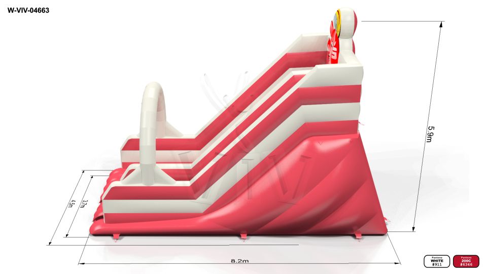 "Sparkasse" - Collection Sparkasse commercial inflatable slide